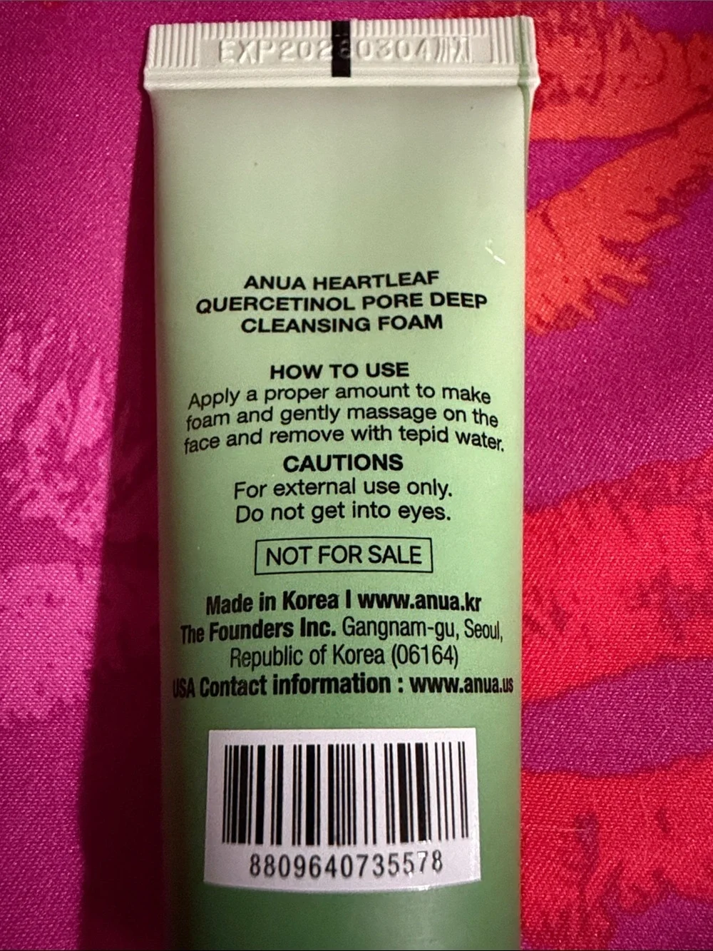 Anua heartleaf cleansing